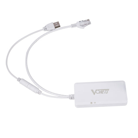 VONETS VAP11G-500S CPE ad alta potenza 20dbm Mini WiFi 300Mbps Bridge Ripetitore WiFi Ripetitore di segnale, Wireless esterno punto a punto, Nessun ostacolo, VAP11G-500