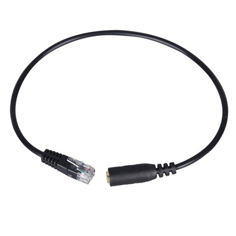 cavo-convertitore-da-jack-da-35-mm-a-rj9-per-pc-telefoni-cellulari-adattatore-per-telefono-da-ufficio-lunghezza-32-cm - immagine 2