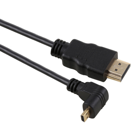 cavo-adattatore-connettore-placcato-oro-maschio-ad-angolo-positivo-da-30-cm-4k-hdmi-maschio-a-micro-hdmi-30cm-positive - immagine 1