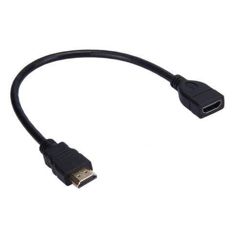 cavo-adattatore-hdmi-19-pin-maschio-ad-hdmi-19-pin-femmina-ad-alta-velocita-da-30-cm-length-30cm - immagine 2
