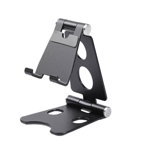 ROOSTAND R2 Staffa per tablet da tavolo mobile in lega di alluminio Doppia artefatto pigro pieghevole, dimensioni: 6,4x7x9 cm, R2  Rose Red, R2  Silver, R2 Black, R2 Champagne Gold, R2  Rose Gold