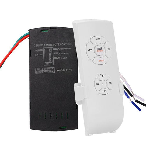 Kit di telecomando universale per ventilatori a soffitto 85-265V con