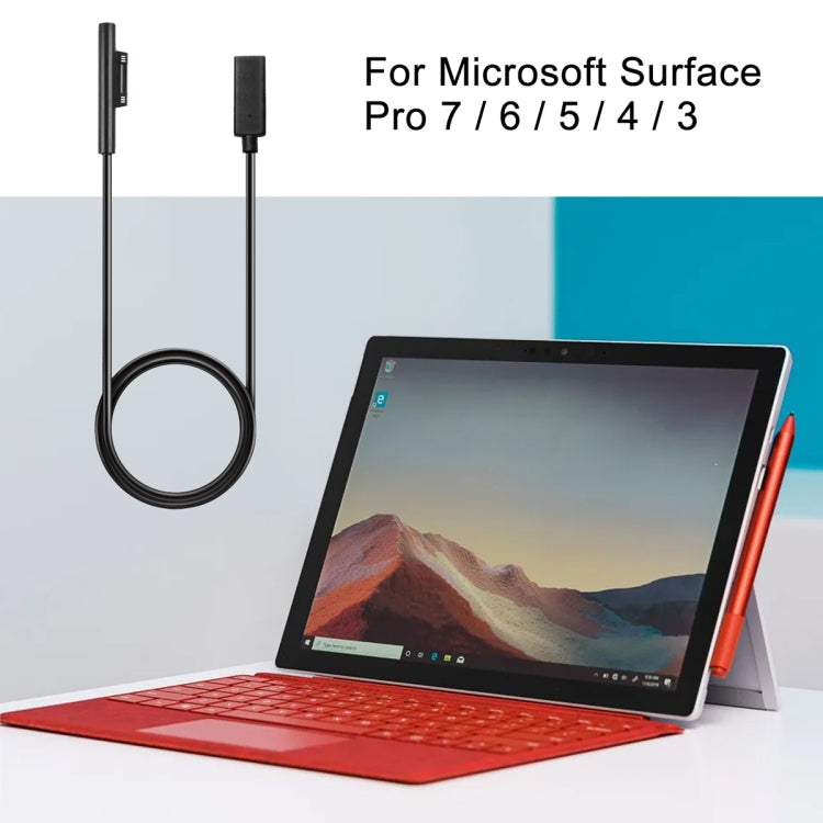 cavo-di-ricarica-rapida-pd-per-laptop-usb-c-type-c-femmina-a-6-pin-maschio-per-microsoft-surface-pro-7-6-5-4-3-lunghezza-cavo-02-m - immagine 7