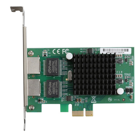 TXA020 Intel 82575 doppia porta RJ45 NIC 10/100/1000 Gigabit PCI Express PCIE x1 adattatore per scheda di rete, TXA020