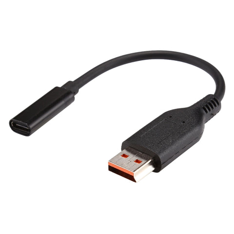 cavo-di-ricarica-adattatore-di-alimentazione-usb-c-type-c-femmina-a-yoga-3-maschio-per-lenovo - immagine 1