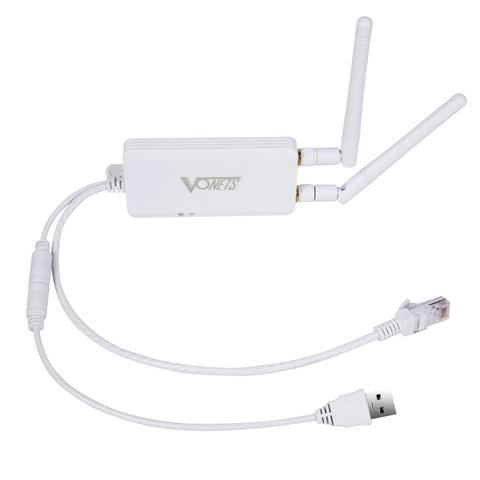 VONETS VAP11S Mini ponte wireless 2.4G Ripetitore WiFi 300Mbps con 2 antenne, VAP11S