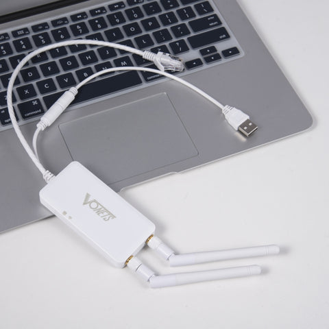 VONETS VAP11S Mini ponte wireless 2.4G Ripetitore WiFi 300Mbps con 2 antenne, VAP11S