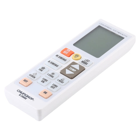 Telecomando universale per aria condizionata Chunghop K-2988E con torcia