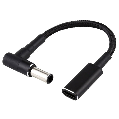 cavo-intrecciato-in-nylon-con-adattatore-da-gomito-a-usb-c-type-c-da-60-x-14-mm - immagine 2