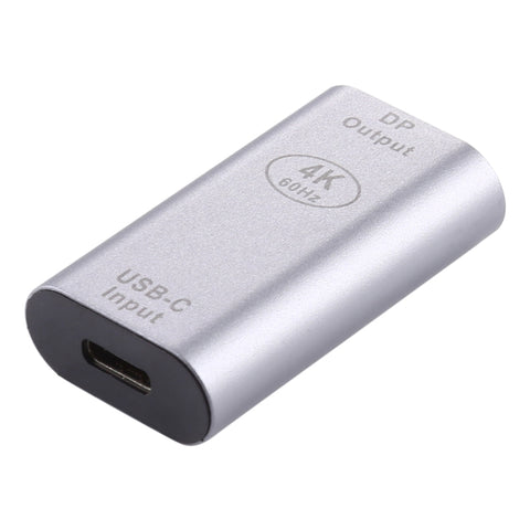 adattatore-usb-c-femmina-a-dp-grande-in-alluminio - immagine 2