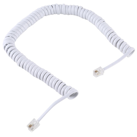 cavo-prolunga-telefonico-a-molla-rj11-a-4-nuclei-maschio-maschio-lunghezza-elastica-3-m-nero-length-3m - immagine 1