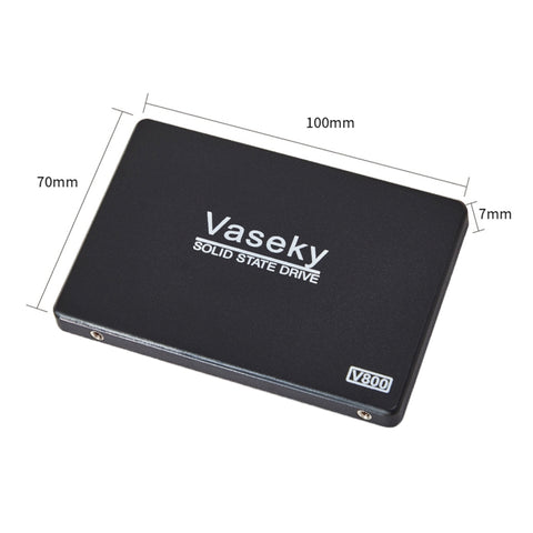 Vaseky V800 Disco rigido SSD unità a stato solido ultra sottile da 240 GB 2,5 pollici SATA3 6 GB/s per desktop, notebook, 240GB