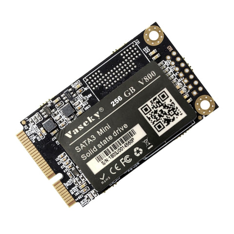 Vaseky V800 Modulo SSD MSATA per unità a stato solido interna SATA3 da 256 GB e 1,8 pollici per laptop, 256GB