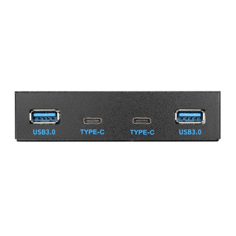 Pannello Frontale con 2 USB 3.0 e 2 Porte USB-C/Type-C