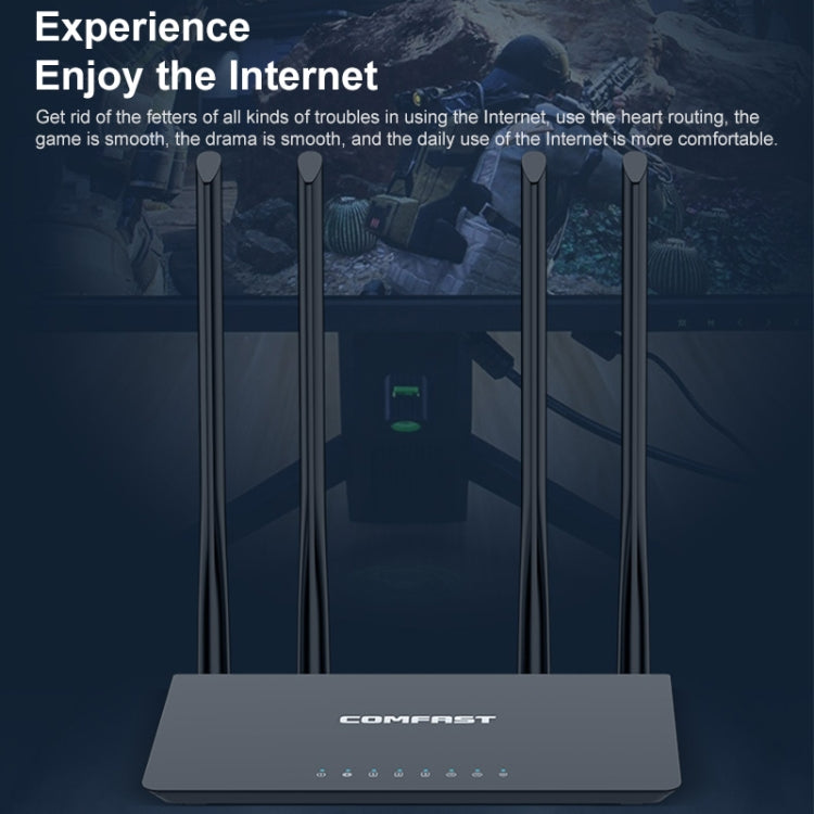 Router wireless doppia banda COMFAST CF-WR619AC V2 1200Mbps, CF-WR619AC V2