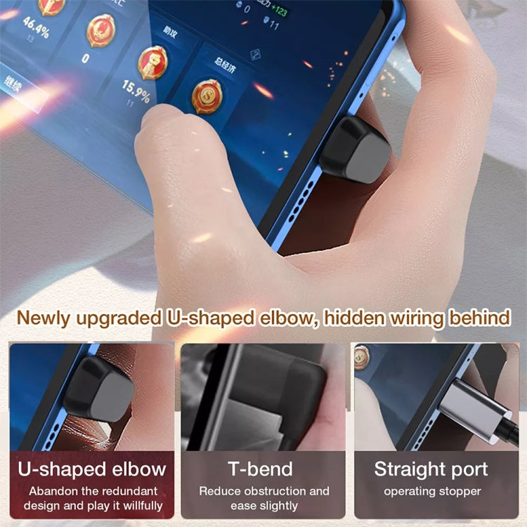 adattatore-usb-c-4-0-maschio-a-femmina-40-gbps-con-angolo-doppio - immagine 7