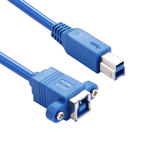 cavo-dati-adattatore-connettore-usb-3-0-b-femmina-a-maschio-b-da-50-cm-per-stampante-scanner-bf-to-bm-length-50cm - immagine 2