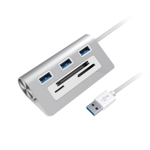 Rocketek HC423 USB3.0 x 3 + adattatore HUB per lettore di schede SD/TF/CF