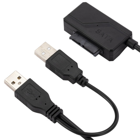 cavo-adattatore-da-sata-a-usb-2-0-cavo-per-unita-ottica-con-alimentatore-with-power-supply - immagine 2