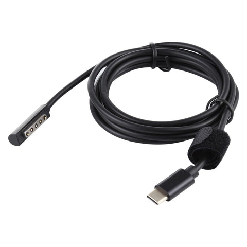 cavo-di-ricarica-rapida-usb-c-type-c-pd-65w-per-microsoft-surface-pro-2-lunghezza-cavo-15-m - immagine 1