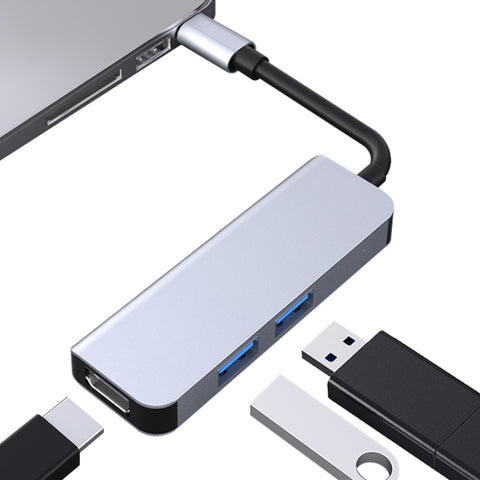 Docking Station HUB 3 in 1 Type-C/USB-C con 2 porte USB 3.0 e HDMI