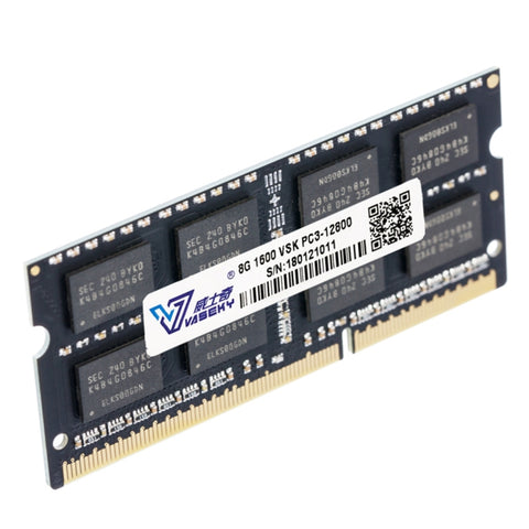 Vaseky Modulo RAM di memoria PC DDR3 da 8 GB 1600 MHz PC3-12800 per laptop, 8GB 1600MHz