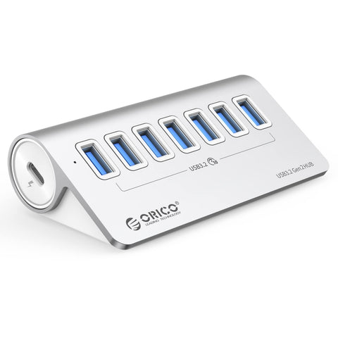 HUB USB 3.2 Gen2 ORICO M3U7-G2 a 7 porte in alluminio con cavo 0,5 m