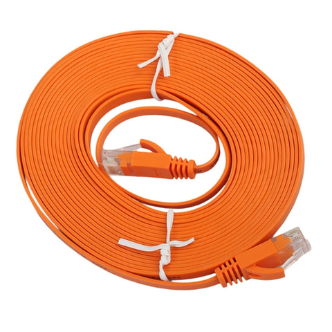 cavo-lan-di-rete-ethernet-piatto-ultrasottile-cat6-da-5-m-cavo-patch-rj45-length-5m - immagine 2