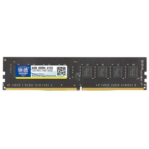 XIEDE X048 DDR4 2133 MHz 4 GB Modulo RAM di memoria a piena compatibilità generale per PC desktop, 2133MHz 4GB General