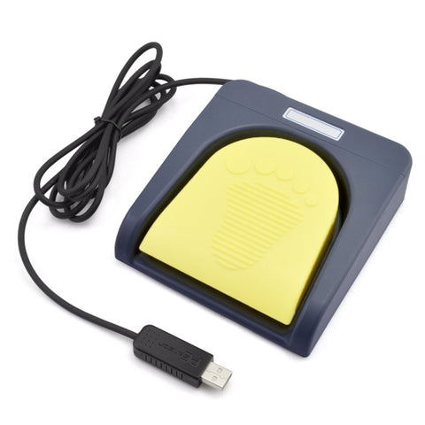 FS2016_USB PCsensor Interruttore a pedale USB Controllo a pedale Tastiera, Multimedia / Tastiera / Gamepad / Mouse / String / B Funzioni di acquisizione immagini a ultrasuoni, 1 Foot Switch