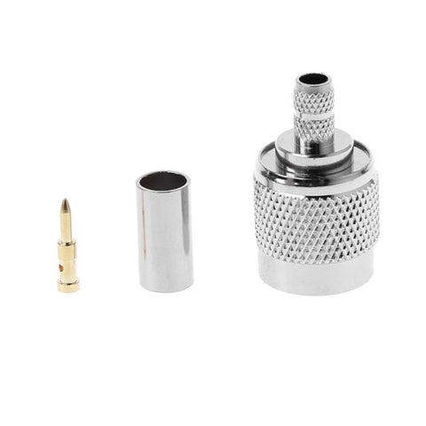 connettori-coassiali-rf-maschio-tnc-per-cavi-rg58-rg142-rg400-e - immagine 2