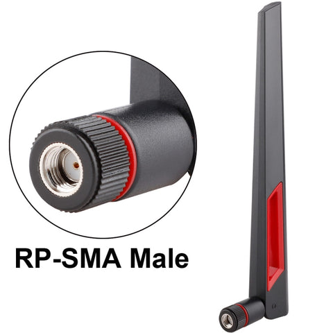 antenna-maschio-wifi-2-4g-5g-12dbi-rp-sma-per-rete-router-12dbi-rp-sma - immagine 1