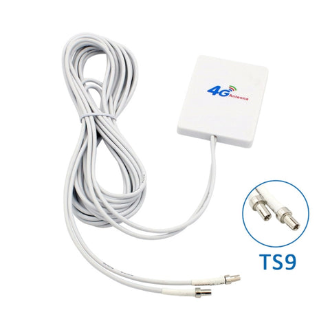 antenna-4g-28dbi-con-connettore-maschio-ts9-per-router-4g-lte-fdd-tdd-ts9-male - immagine 2