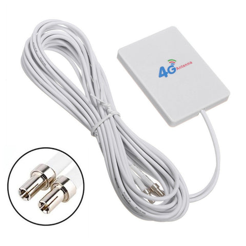 antenna-4g-28dbi-con-connettore-maschio-ts9-per-router-4g-lte-fdd-tdd-ts9-male - immagine 1