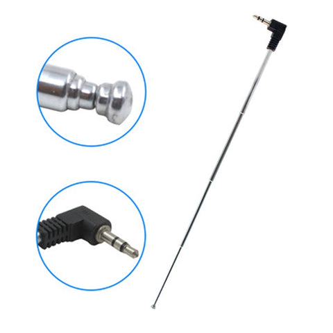 antenna-radio-fm-retrattile-da-35-mm-per-telefono-cellulare-lunghezza-massima-245-cm-fm-radio-antenna - immagine 2