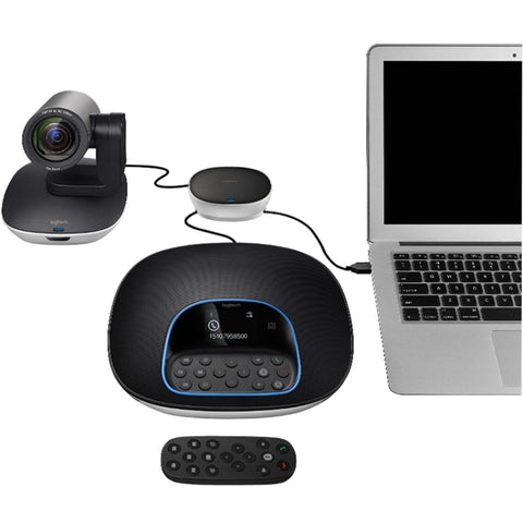 Videocamera Logitech CC3500e HD 1080P per Teleconferenze Aziendali -
