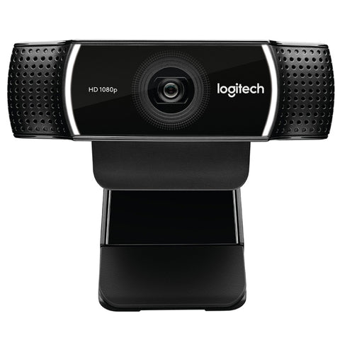 Webcam Logitech C922 HD 1080P con messa a fuoco automatica con 2 microfoni omnidirezionali