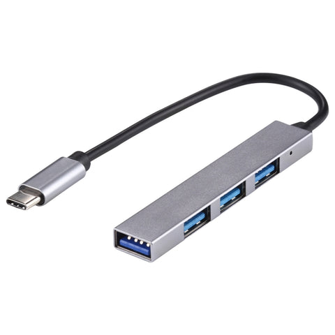 T-818 4 adattatori HUB da USB 3.0 a USB-C/Tipo-C, T-818