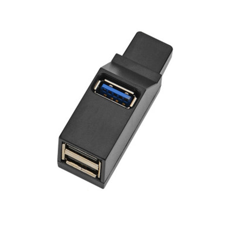 Mini Hub USB 3.0 con 2 porte USB 2.0 e cordino