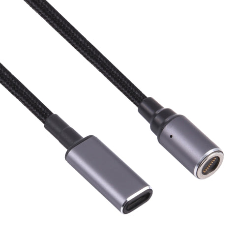 cavo-adattatore-di-ricarica-con-spina-libera-da-usb-c-tipo-c-femmina-a-8-pin-cc-magnetico-a-testa-tonda-type-c-to-magnetic-round-head - immagine 2
