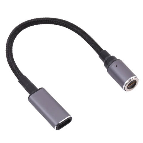 cavo-adattatore-di-ricarica-con-spina-libera-da-usb-c-tipo-c-femmina-a-8-pin-cc-magnetico-a-testa-tonda-type-c-to-magnetic-round-head - immagine 1