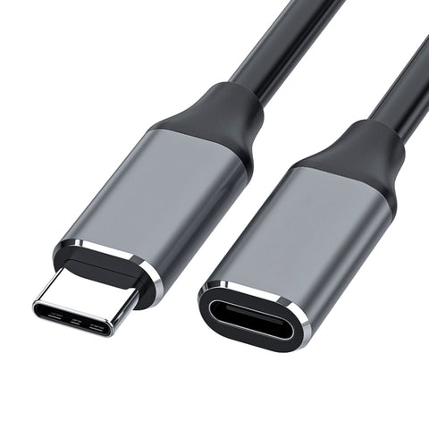 cavo-adattatore-da-usb-c-tipo-c-maschio-a-usb-c-tipo-c-femmina-lunghezza-cavo-1-m-1m - immagine 1