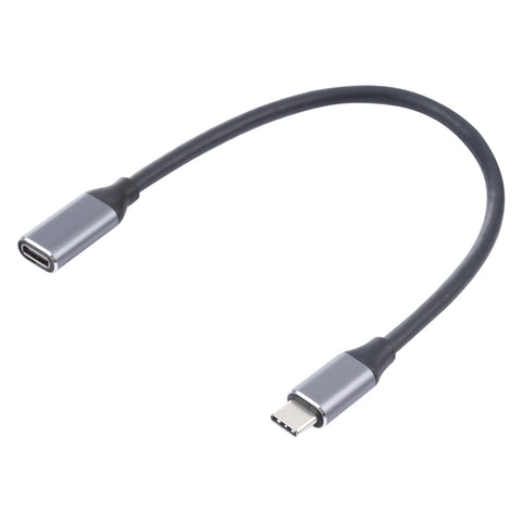 cavo-adattatore-usb-c-type-c-maschio-a-usb-c-type-c-femmina-lunghezza-cavo-25-cm-25cm - immagine 2