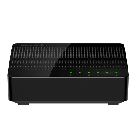 Tenda SG105 Mini 5 porte 1000Mpbs Switch di rete Gigabit Ethernet veloce LAN HUB, Tenda SG105 5 Ports Black