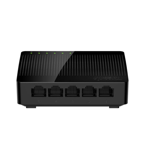 Tenda SG105 Mini 5 porte 1000Mpbs Switch di rete Gigabit Ethernet veloce LAN HUB, Tenda SG105 5 Ports Black