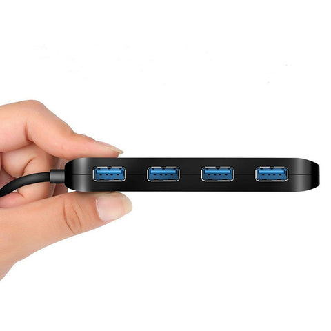 Hub USB 3.0 a USB-C ad alta velocità con interruttore - 4 porte