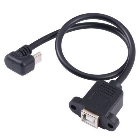 cavo-connettore-femmina-da-micro-usb-maschio-a-porta-di-stampa-quadrata-di-tipo-b-micro-usb-to-b-type-square - immagine 2