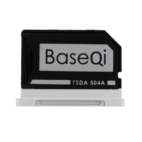 Custodia per scheda SD BASEQI 504ASV in alluminio per MacBook Pro
