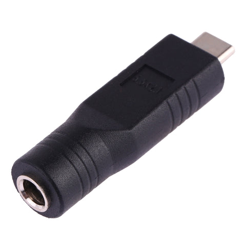 connettore-adattatore-da-55-x-21-mm-femmina-a-usb-c-tipo-c-maschio-5-5-x-2-1mm - immagine 1