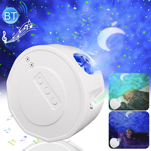 Luce Notturna Proiettore Stellare Bluetooth 3 in 1 con Telecomando e
